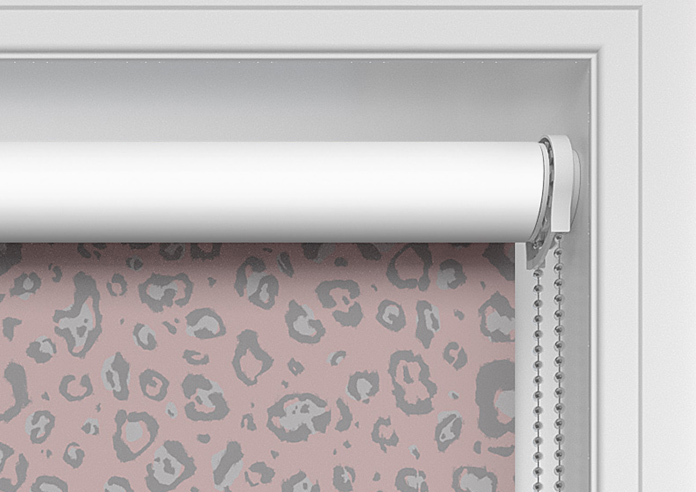 Leopard Luxe, Baby Pink - Twist&Fit Roller Blind - Image 11